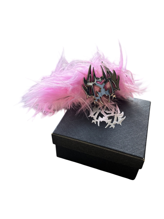 KILLHAVOC Pink Fur Belt