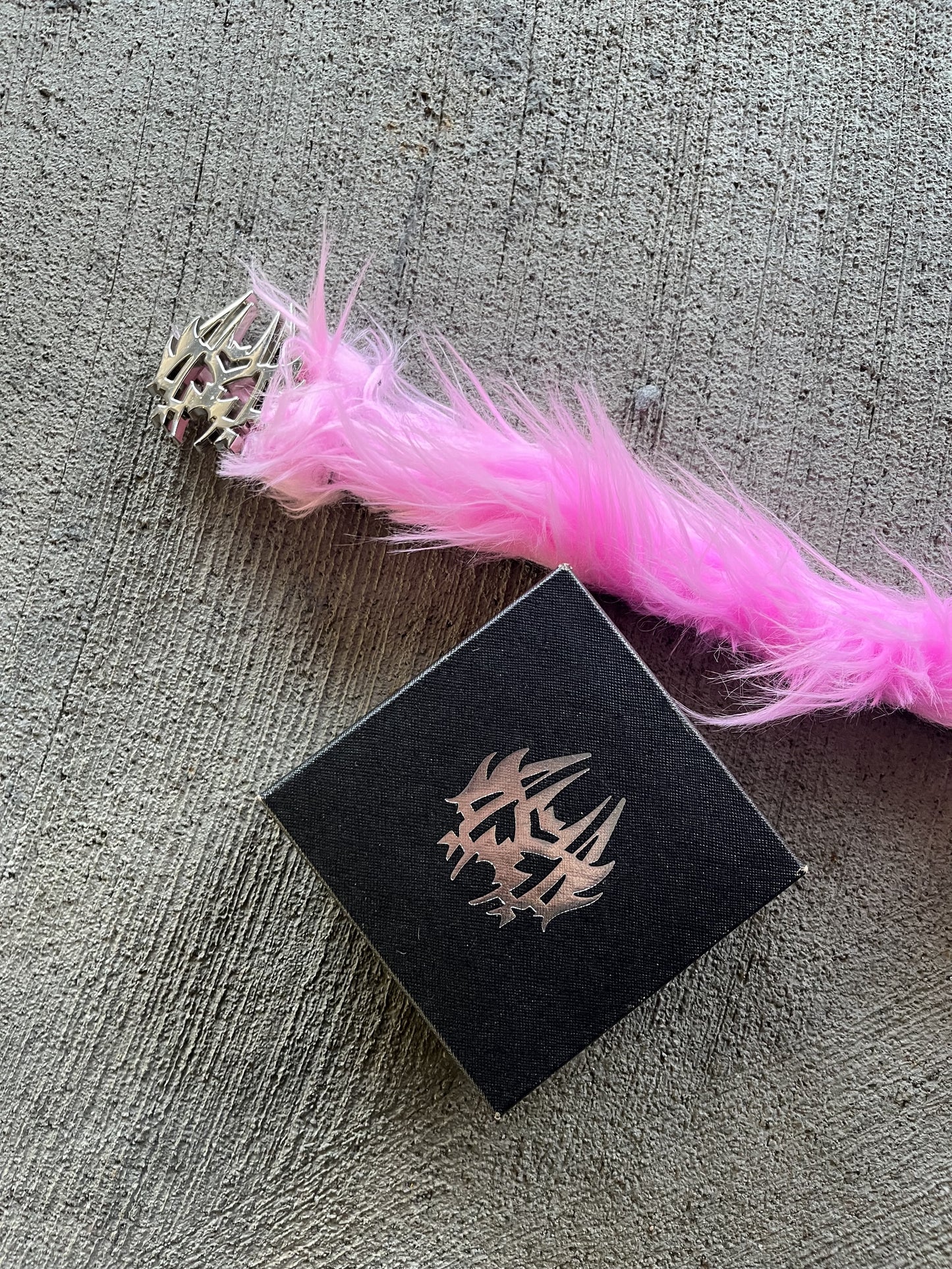 KILLHAVOC Pink Fur Belt